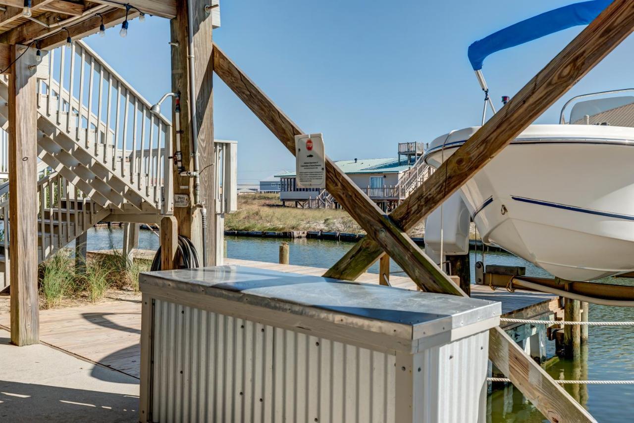 Waters Edge - Private Dock! Only Two Blocks From The Bay Or The Gulf! Plenty Of Parking For Cars Or Boats Home Дофин-Айленд Экстерьер фото